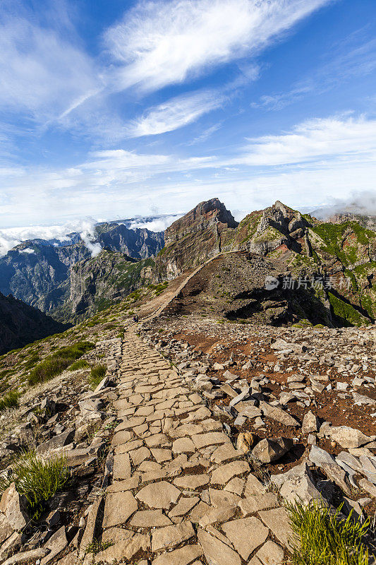 Pico do ariiro峰，马德拉岛，葡萄牙